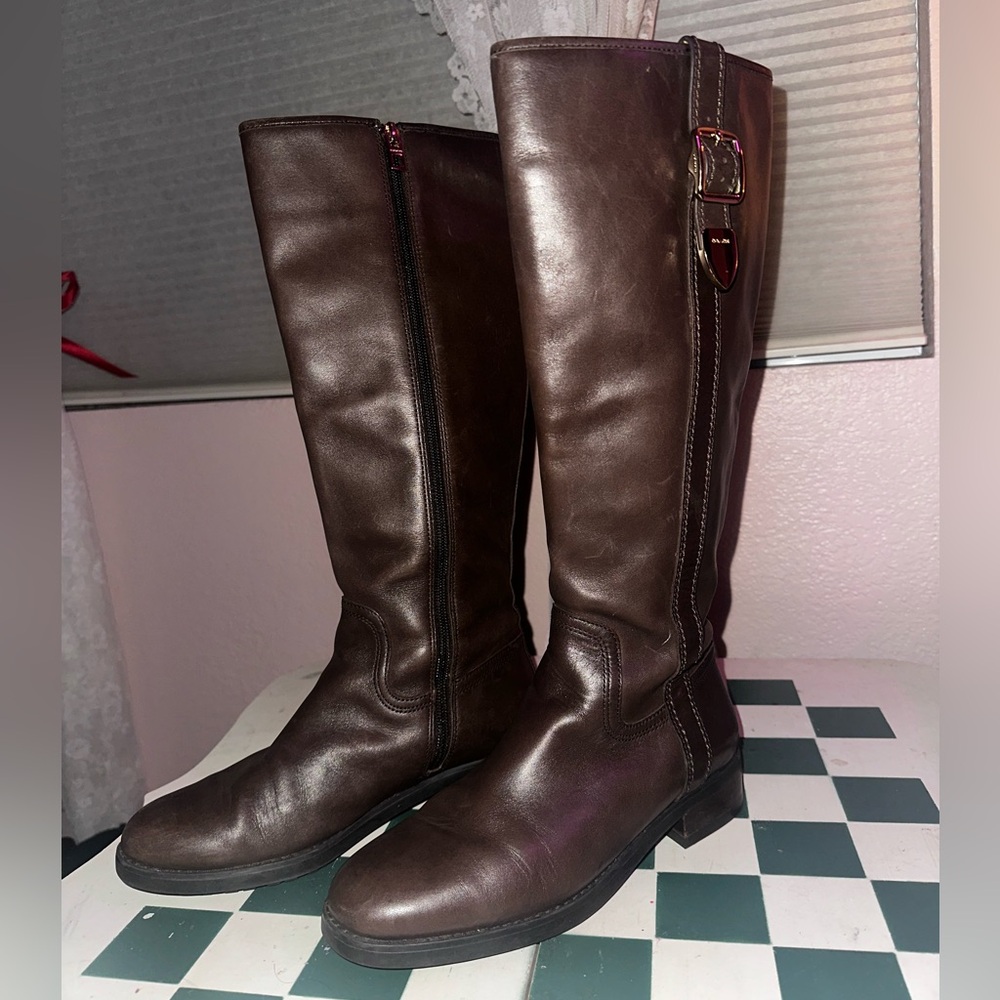 Coach easton boots